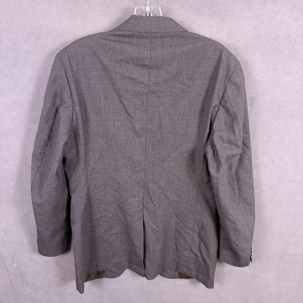 VTG Brooks Brothers Blazer Union Made in USA Brooksgate Mens 39? Gray Sport Coat